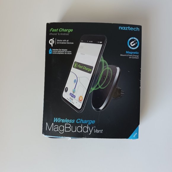 Naztech Wireless Charge Magbuddy Vent - Picture 1 of 7